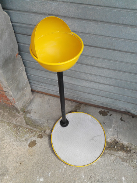 soporte magnesio gimnasia deporte replica metal alt 120 o30-58 1u